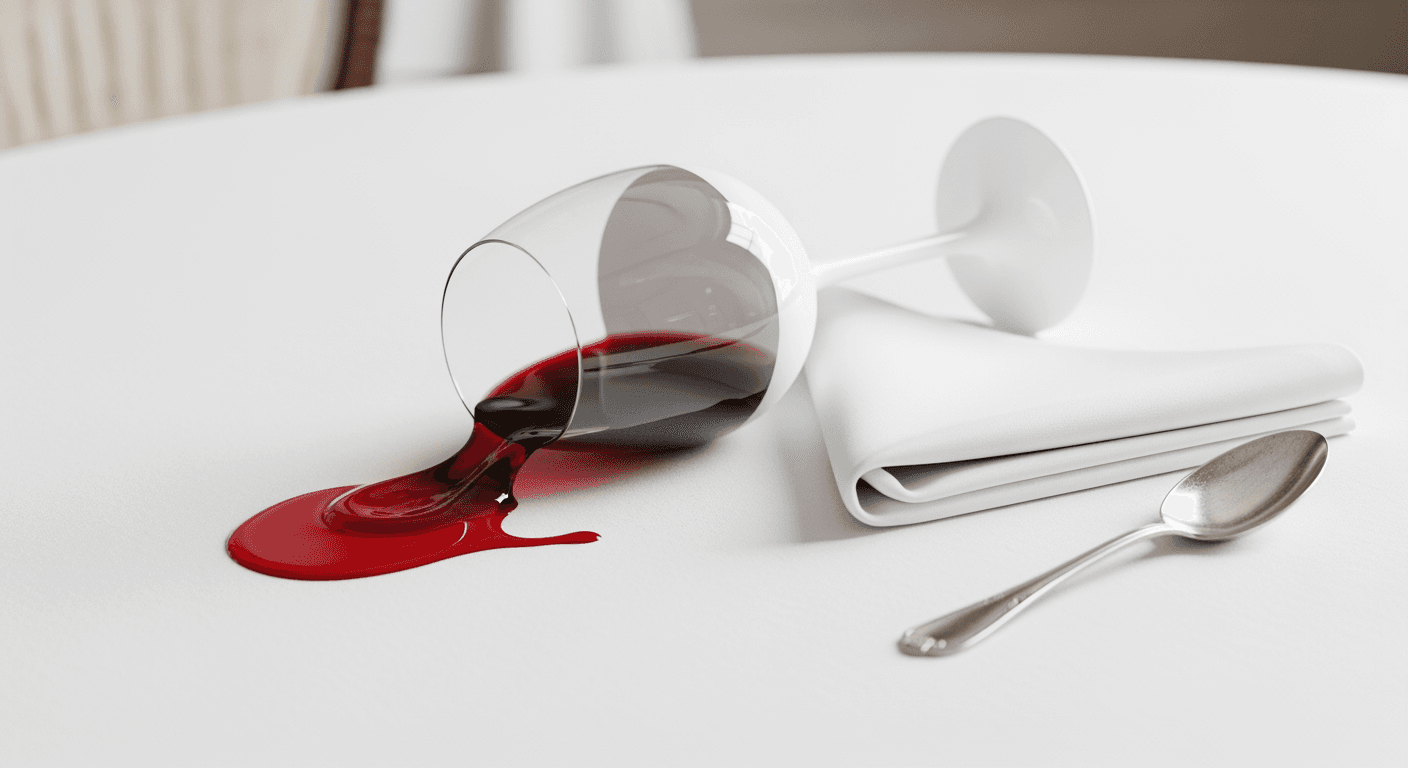 Cover Image for Comment enlever une tache de vin ?